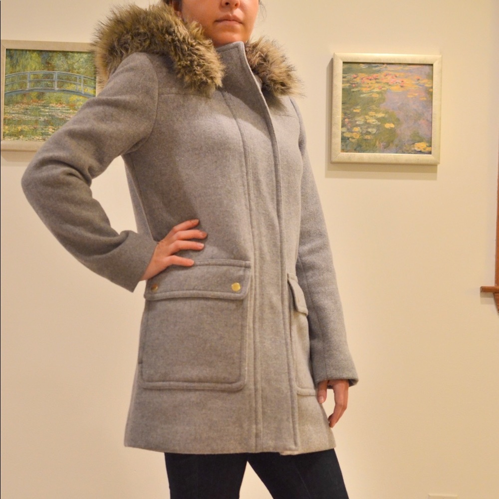 J Crew classic parka